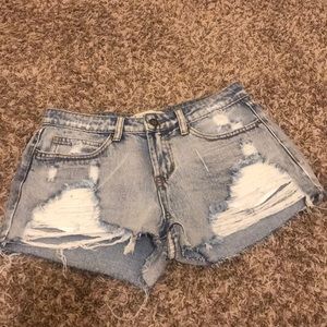 Jean shorts